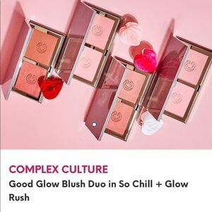 COMPLEX CULTURE
Good Glow Blush Duo in So Chill + Glow Rush